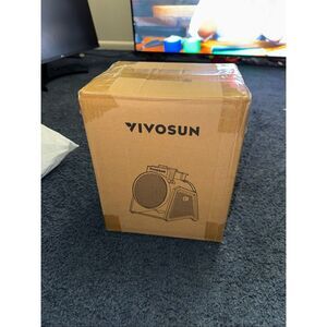 VIVOSUN Portable Greenhouse Heater, 1500W/750W Electric Heater